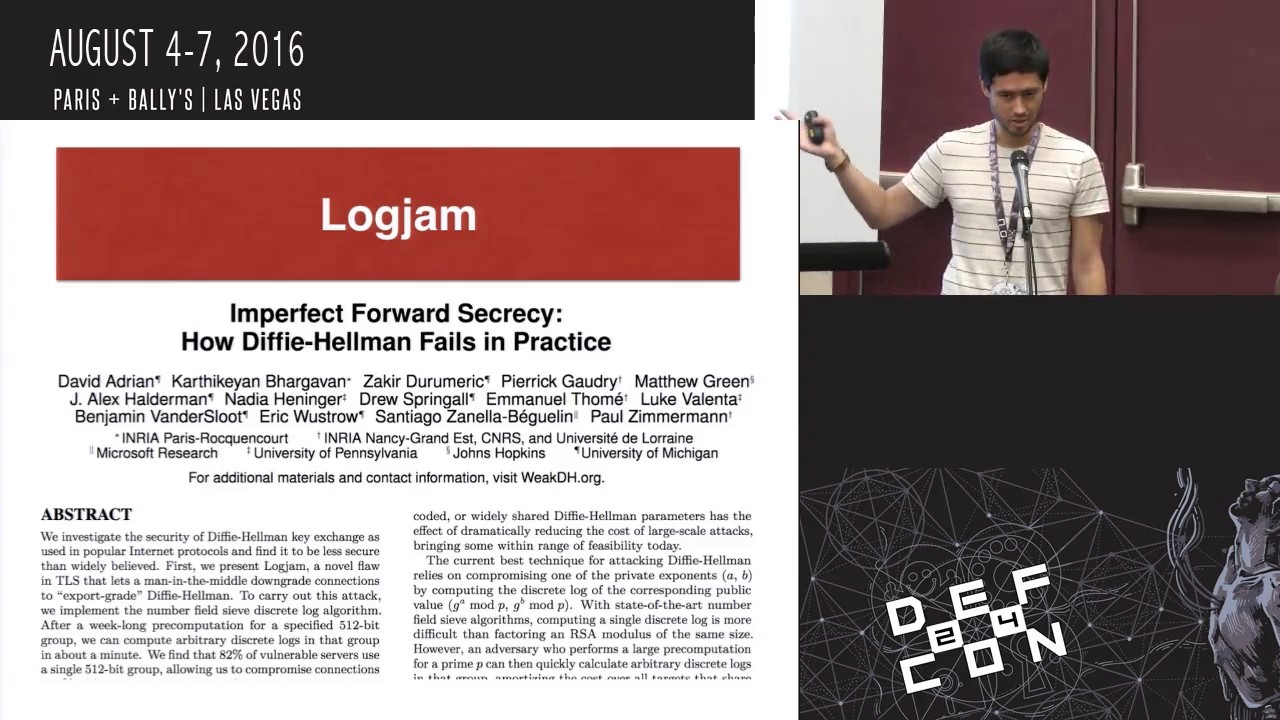 Uncovering Hidden Backdoors in Diffie-Hellman: Insights from DEF CON 24 🔐