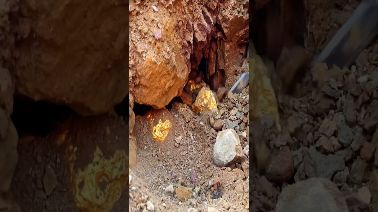 Gold Hunt: Discovering 100kg Underground 💰