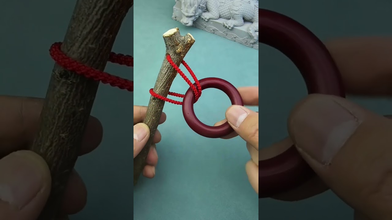 Ancient Topological Knot Puzzle 🧩