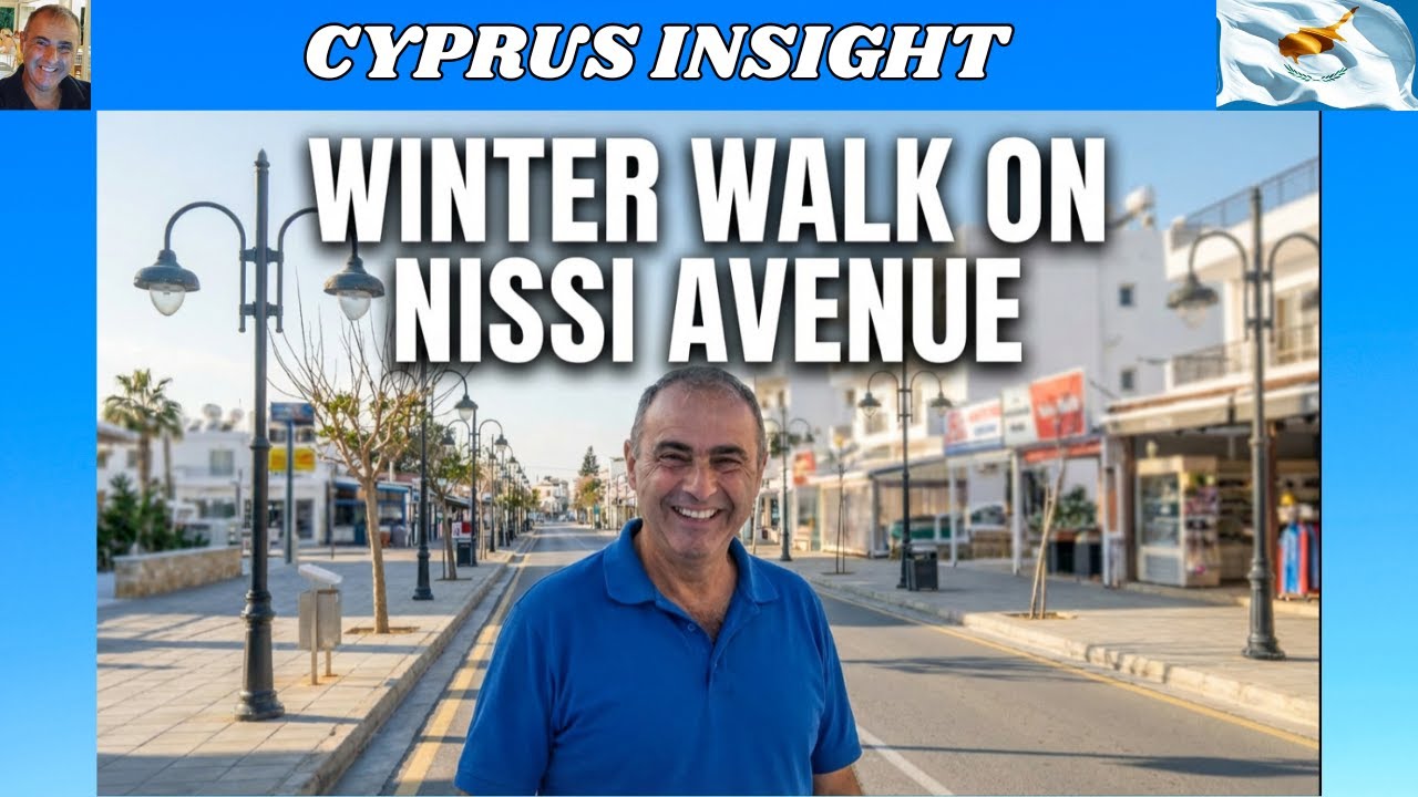 EXPLORING NISSI AVENUE AYIA NAPA IN JANUARY!!