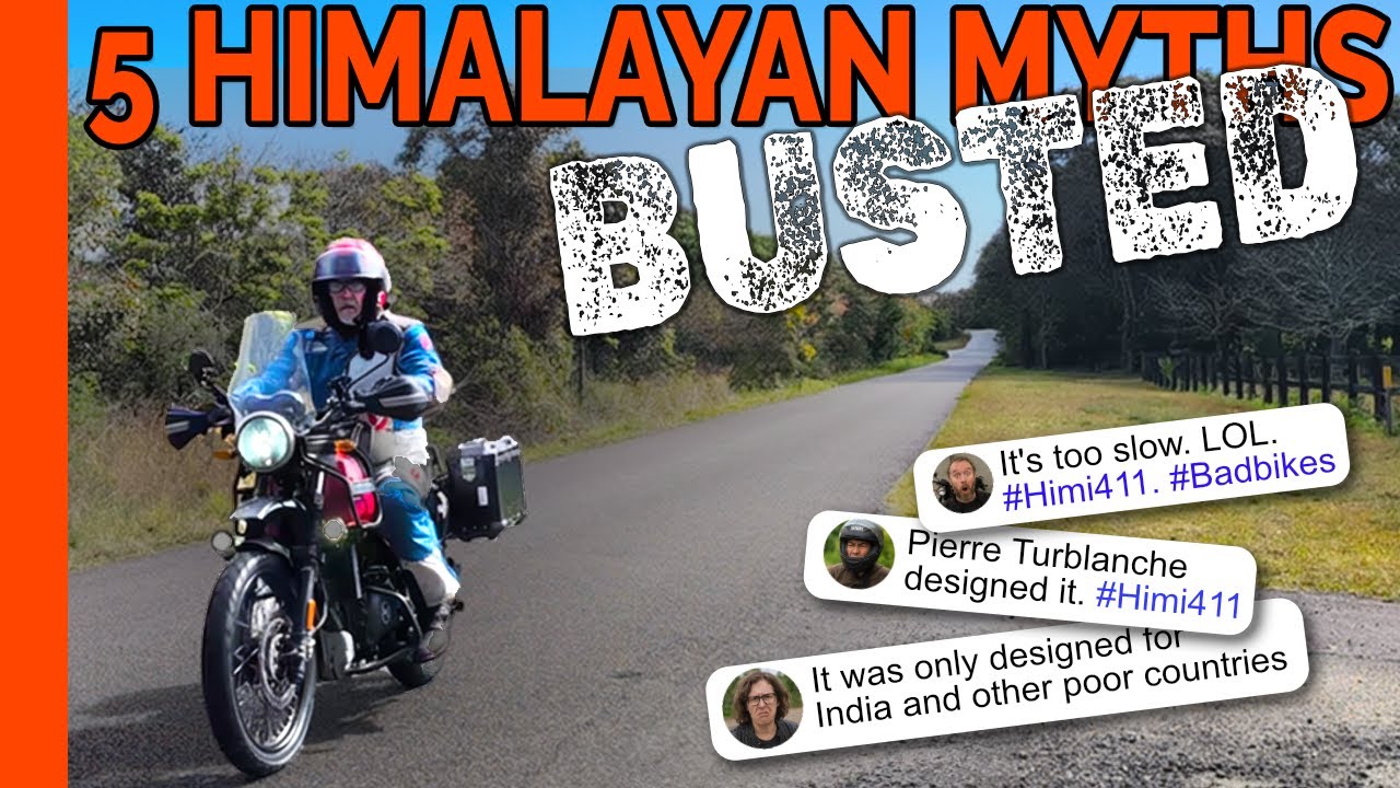 5 Debunking 5 Common Myths About the Royal Enfield Himalayan 411 🏍️