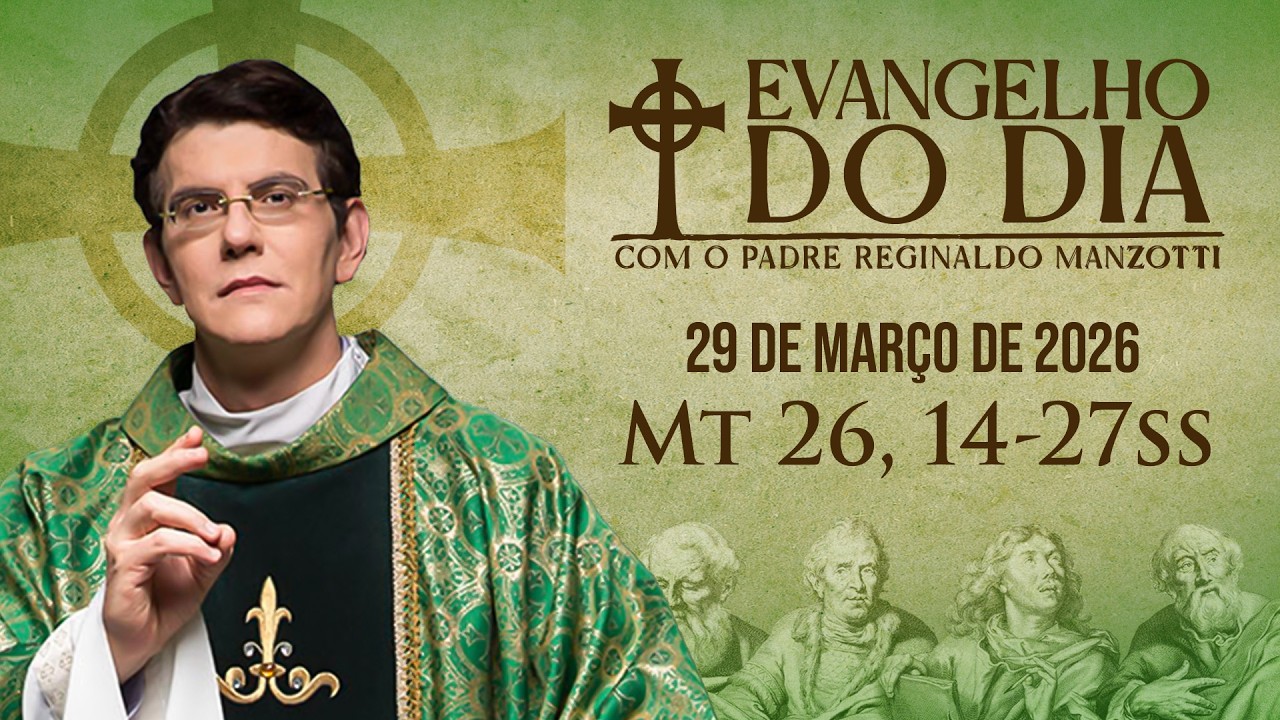 Evangelho do Dia 29/03/2026 | Mt 26,14-27ss ✝️