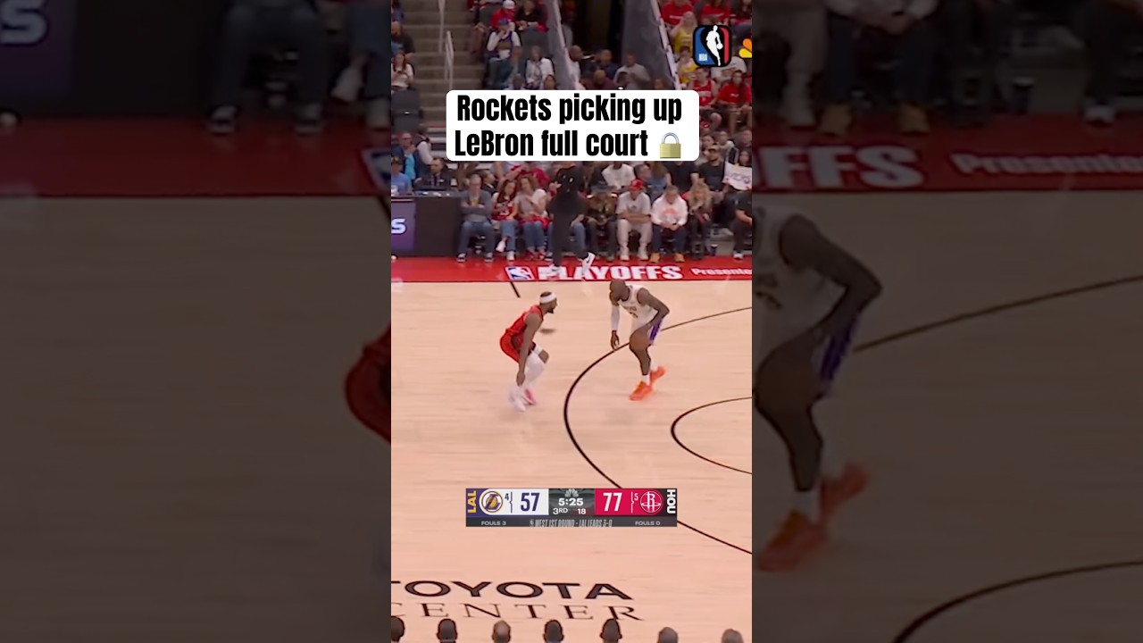 Rockets shut down LeBron in Game 4 😳