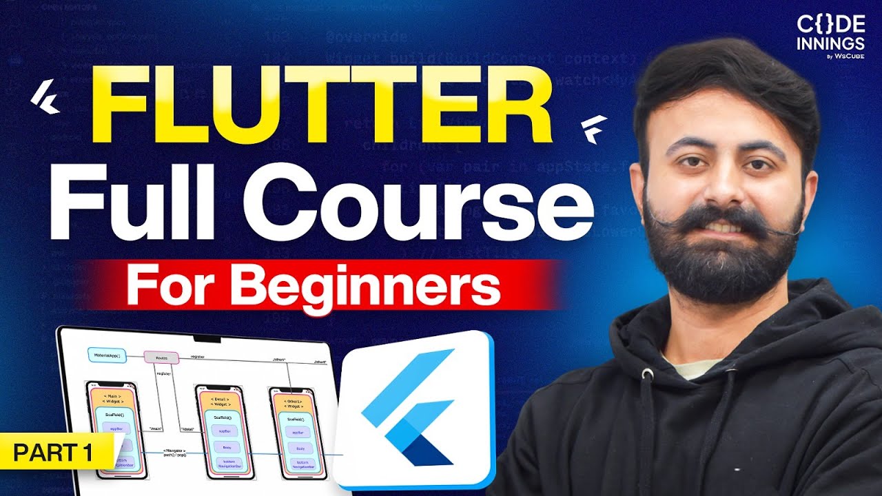 Flutter Full Course for Beginners – Part 1 📱