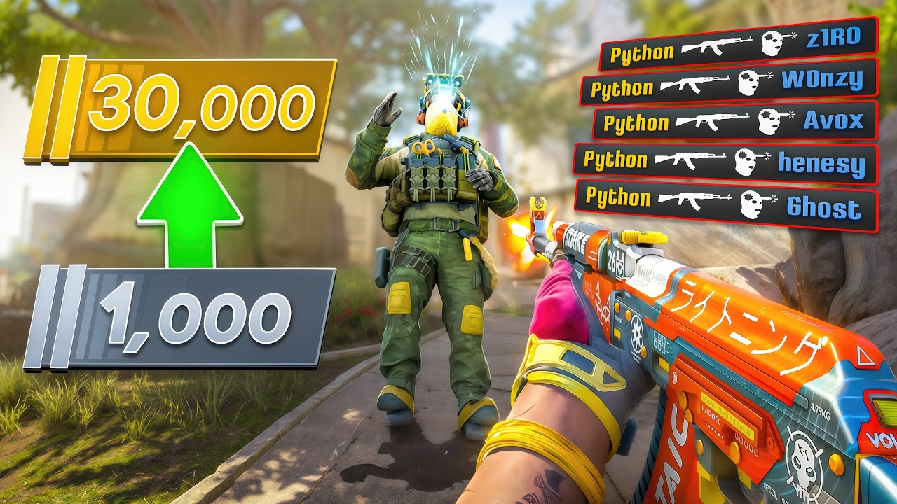 Getting 30K Rating while SOLO Qing in CS2...