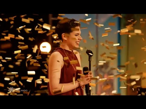 Calysta Bevier 16-Year-Old Cancer Survivor Gets GOLDEN BUZZER with 'Fight Song' by Rachel Platten