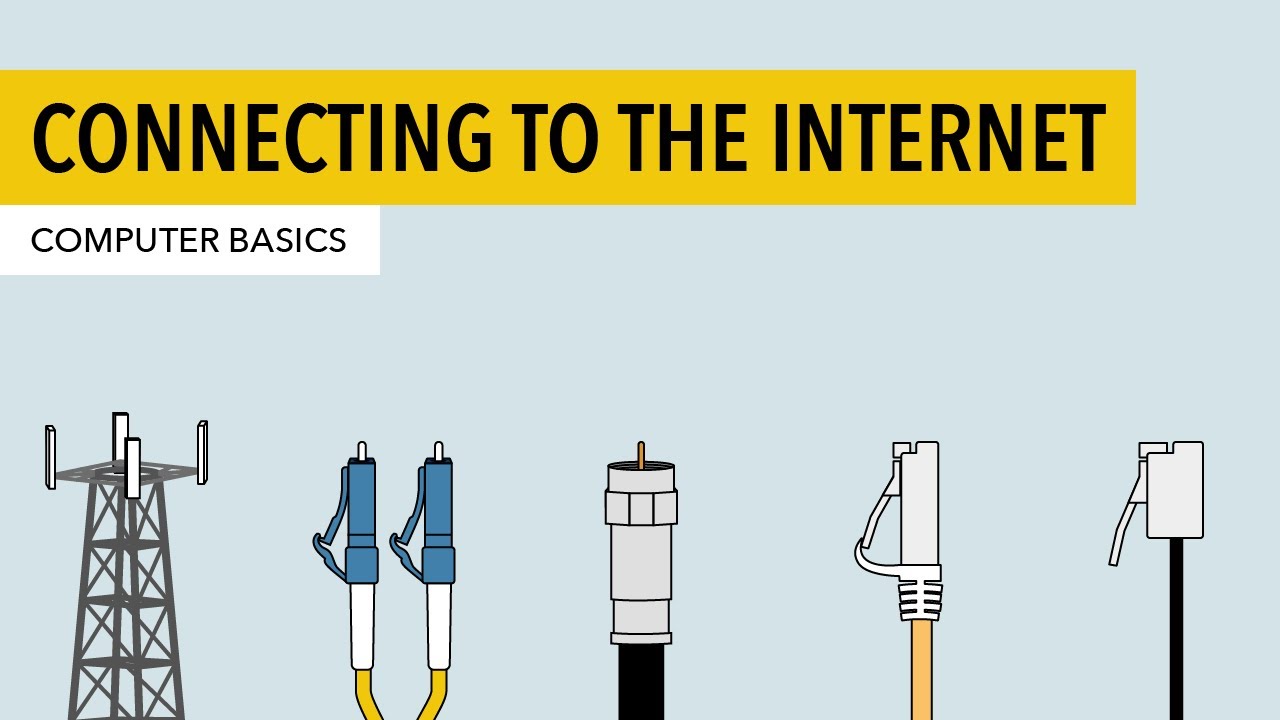 Computer Basics: How to Connect to the Internet 🌐