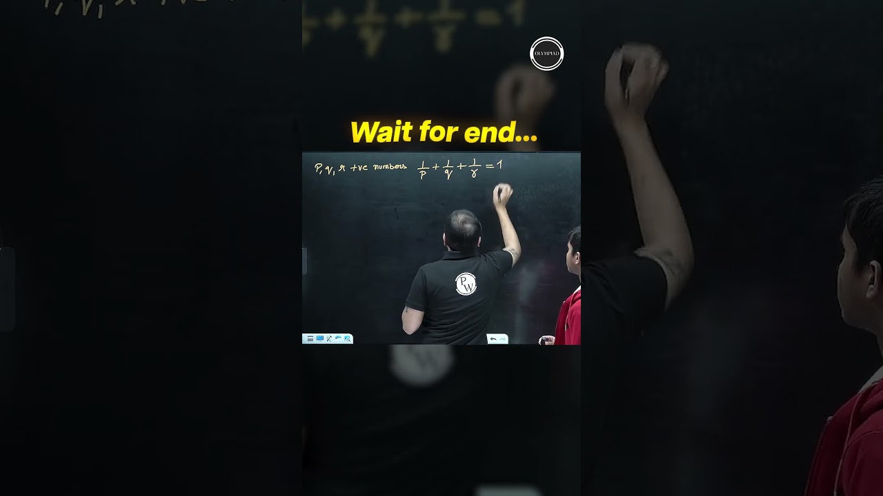 8th Grade Student Tackles Advanced Math Problems! ๐คฏ #PW #Shorts #Olympiad