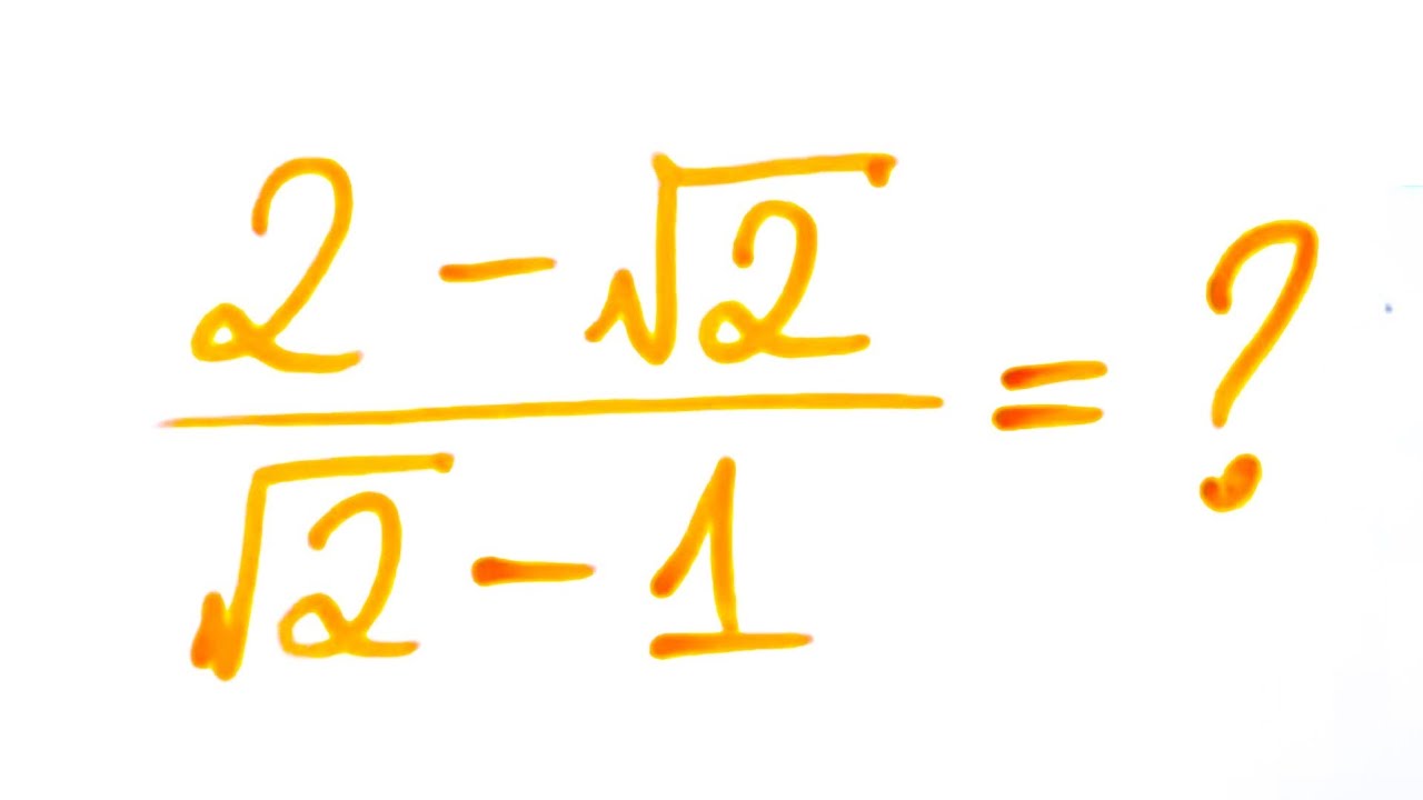 Matemática Básica: Como Racionalizar Denominadores e Encontrar o Valor da Expressão ✅
