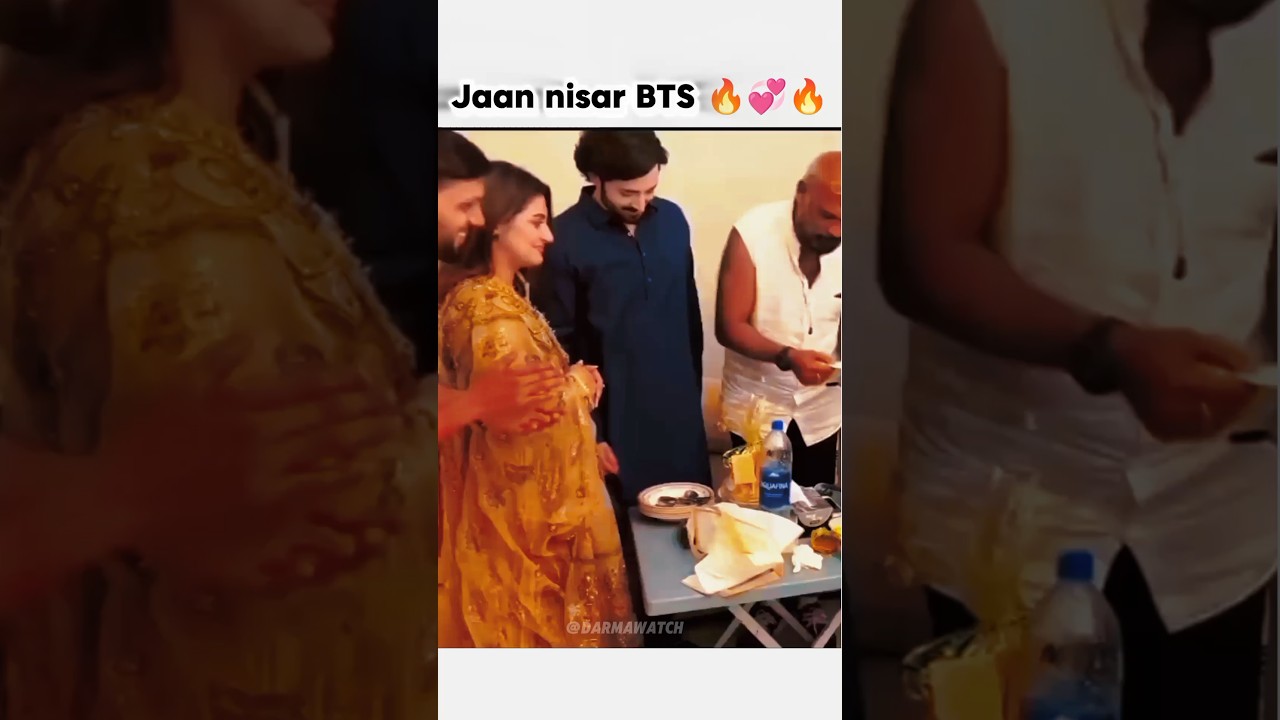 Jaan Nisar Ep 48-49 Last BTS 🔥 with Danish Taimoor & Hiba Qadri ❤️