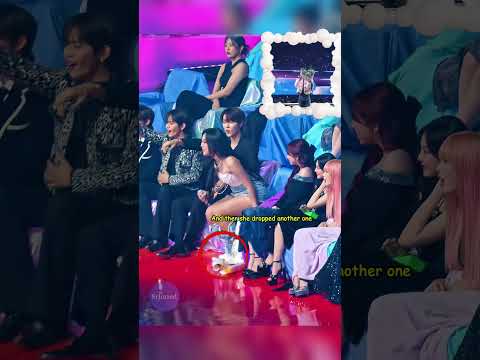 When Karina tried to help her with this bouquet of flowers