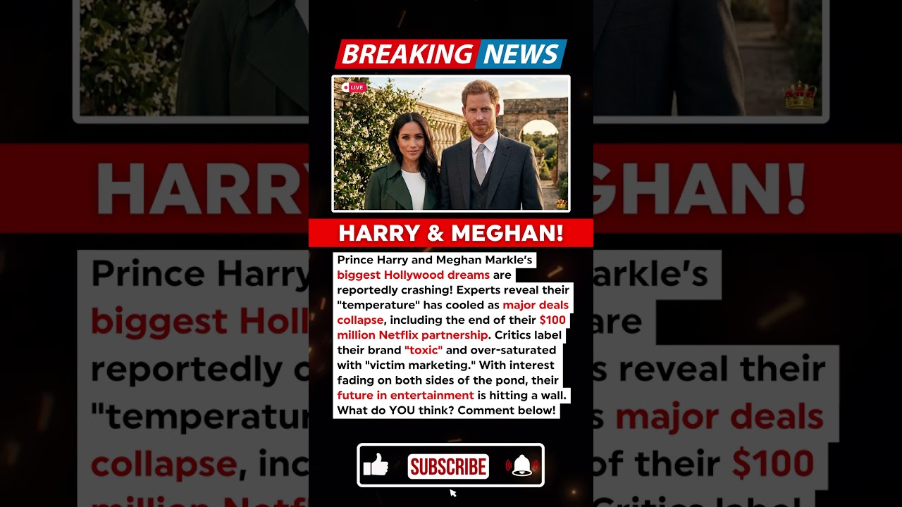 Harry & Meghan's $100M Netflix Deal Falls Through
