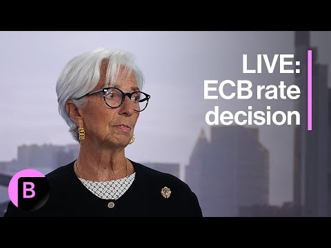 ECB Interest Rate Decision | Christine Lagarde's News Conference