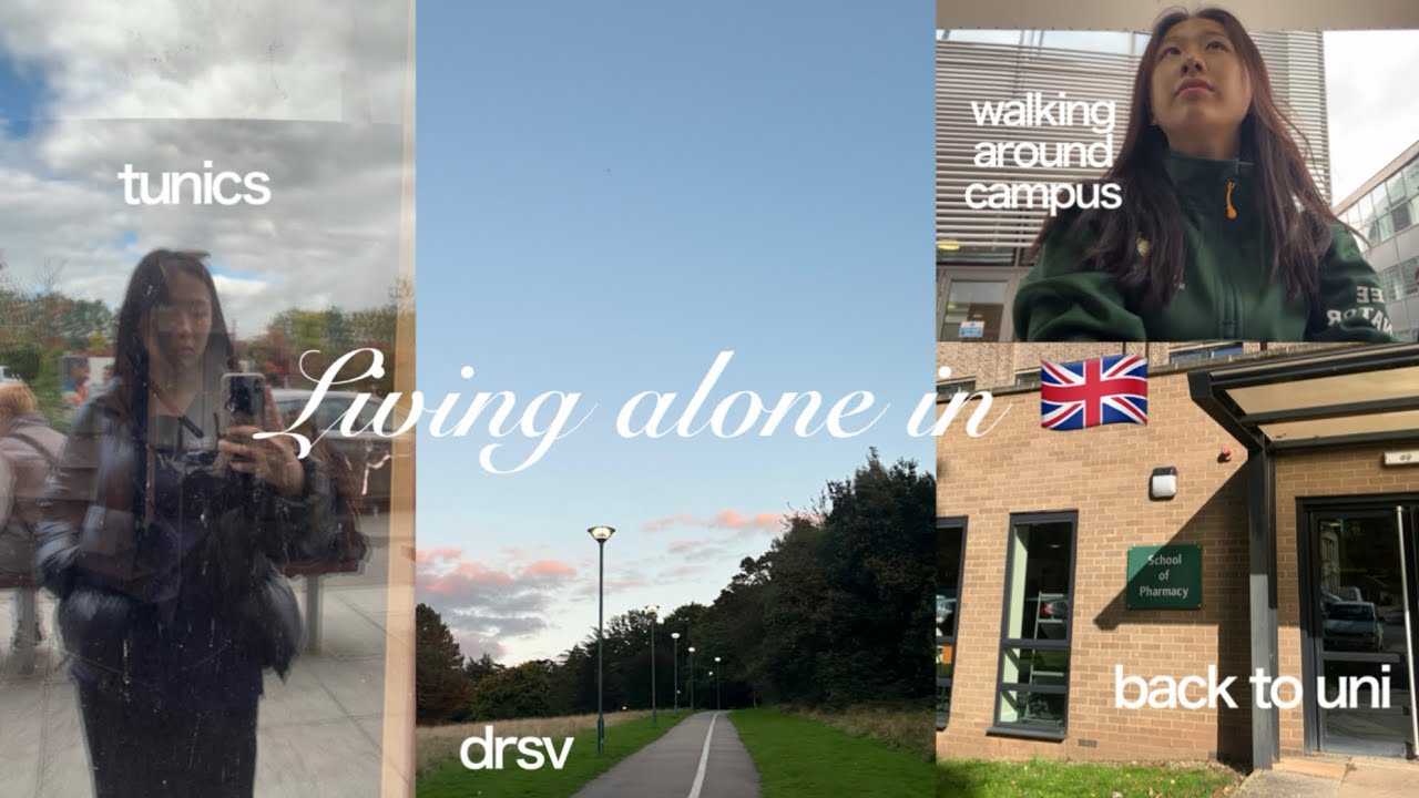 Living alone in UK🇬🇧 #9 | University of Nottingham, Fresher's fair, Freebies from school, PLM set up