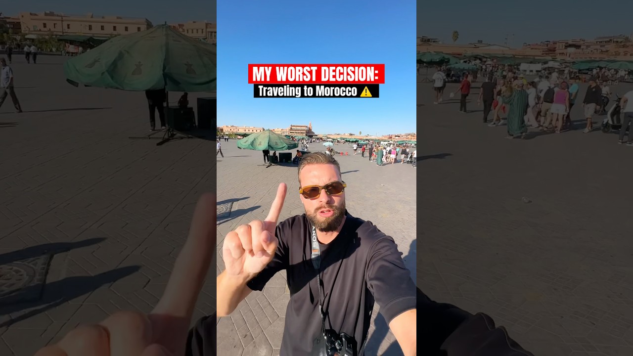 5 Important Reasons to Think Twice Before Visiting Marrakech, Morocco ❌