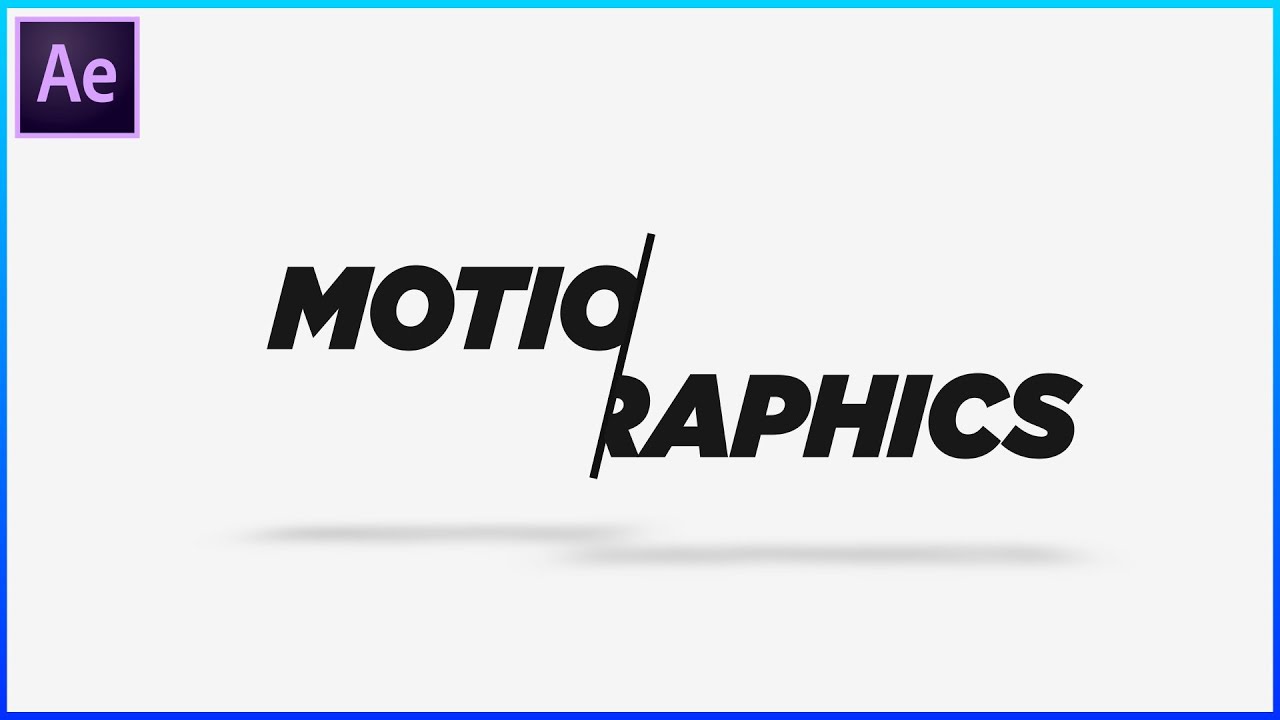 Mask Text Reveal Animation in After Effects ✨