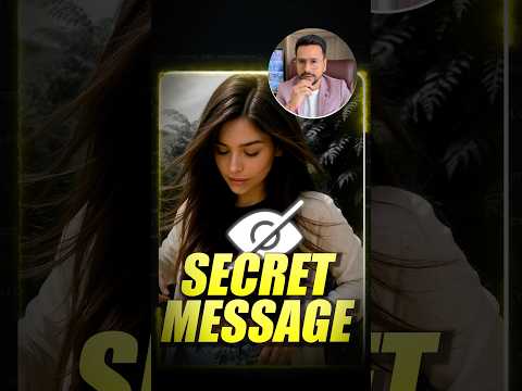 New Scam Alert 😳: Secret Message in Image