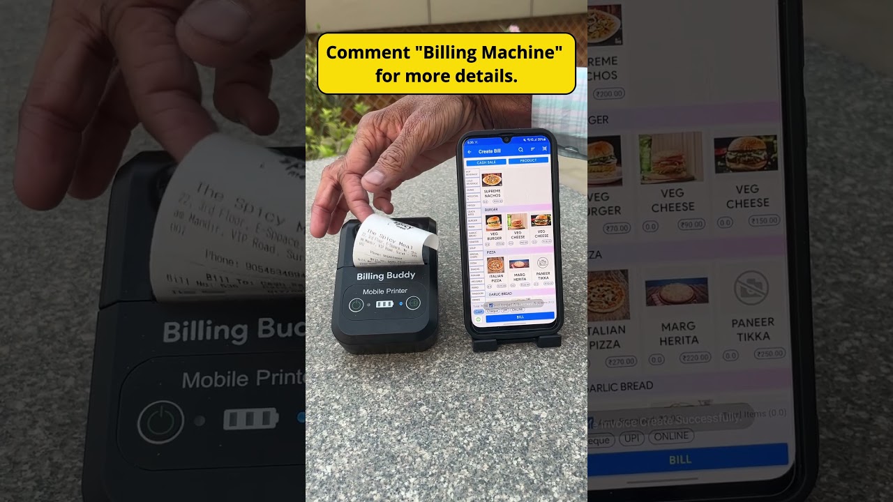 Best Billing App for Small Businesses | Fast POS & GST Invoice Software with Bluetooth Printer