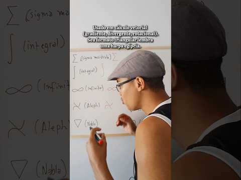 Símbolos matemáticos mais lindos que existem