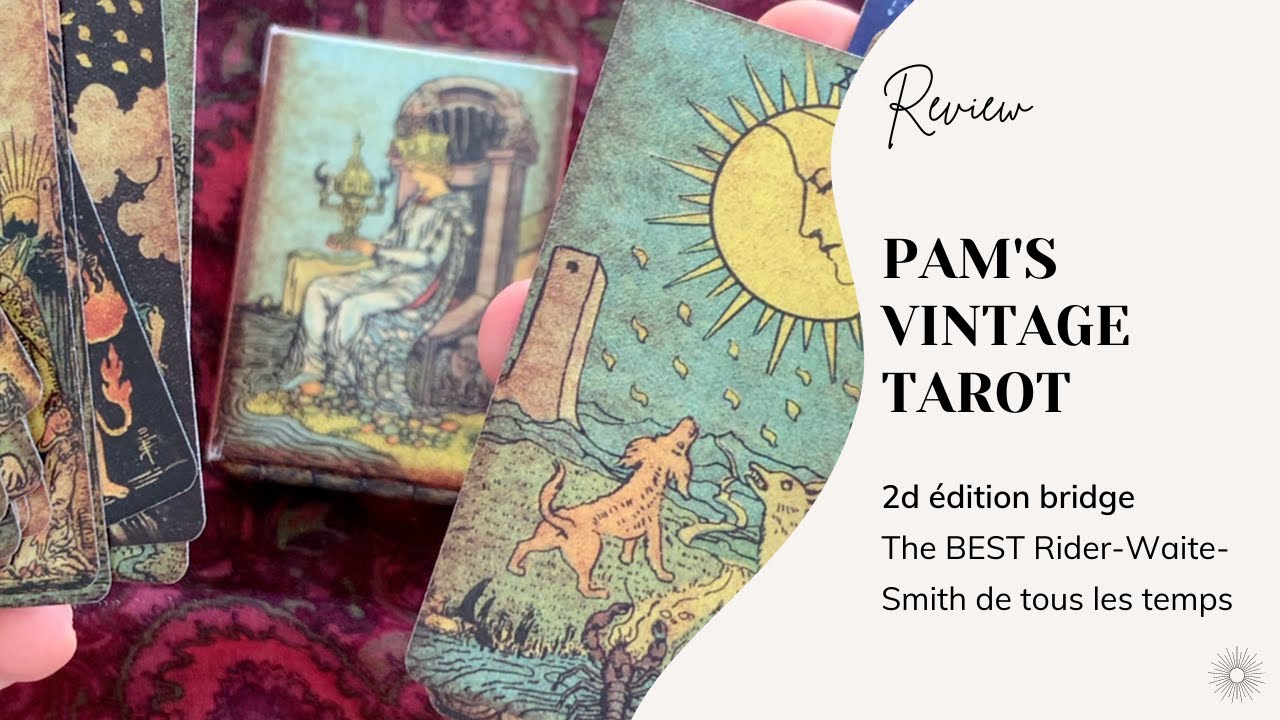 Pam's Vintage Tarot 2nd Edition: Top Rider-Waite-Smith Deck
