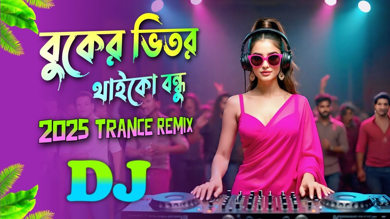 বুকের ভিতর থাইকো বন্ধু - DJ Gan Remix 2025 🎶