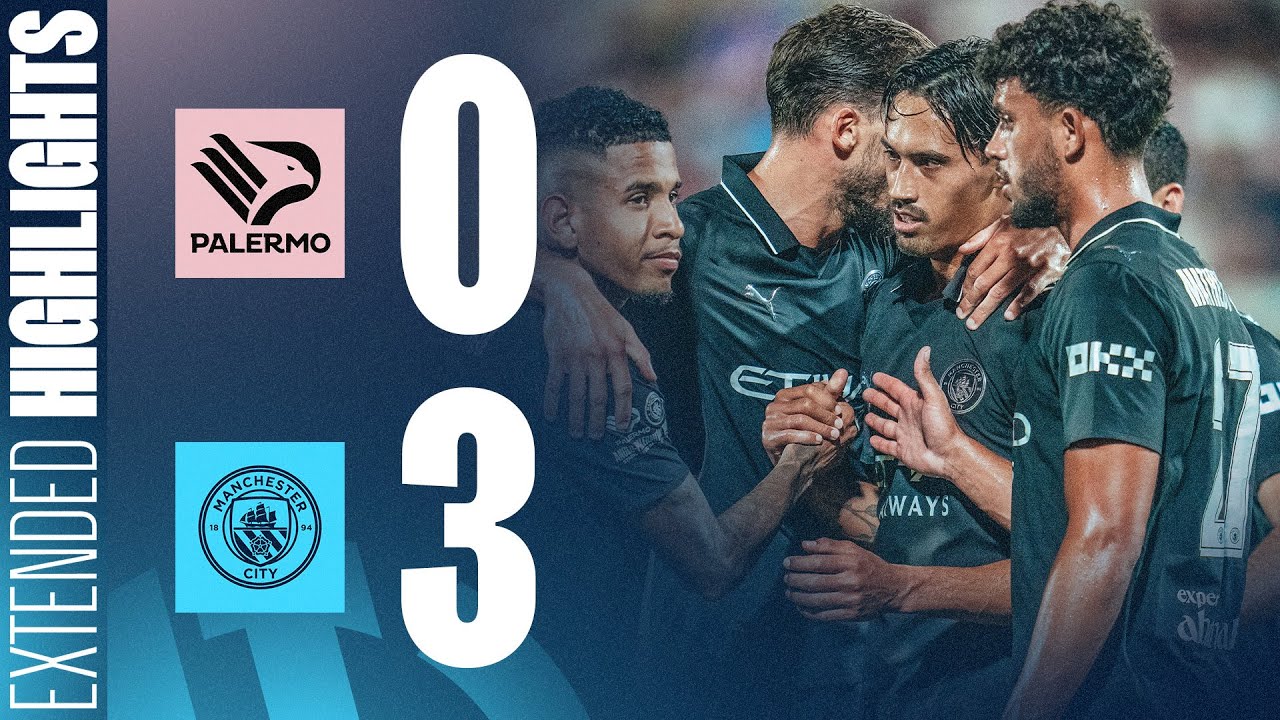 Palermo 0-3 Man City: Haaland & Reijnders Shine in Pre-Season Clash ⚽