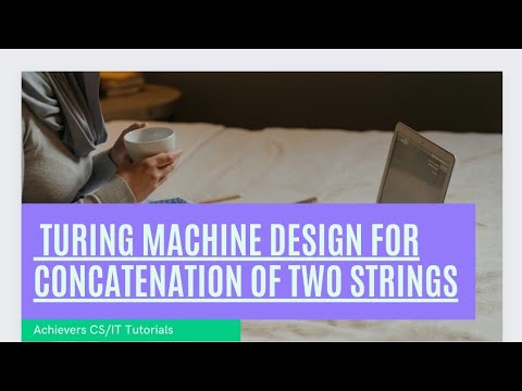 Turing Machine for String Concatenation