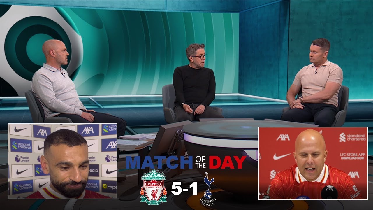 Liverpool Dominates Tottenham 5-1: Expert Analysis of Arne Slot’s Tactics ⚽