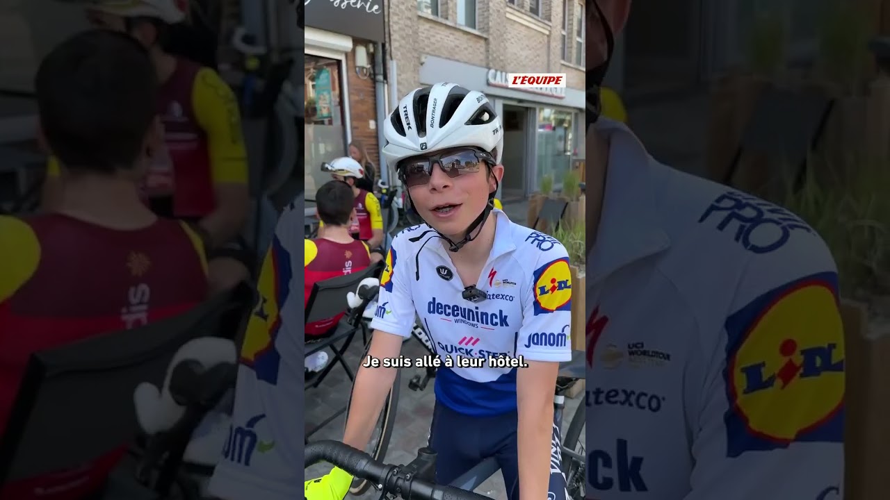 Jeune de 14 ans s'invite dans le Tour de France 🚴