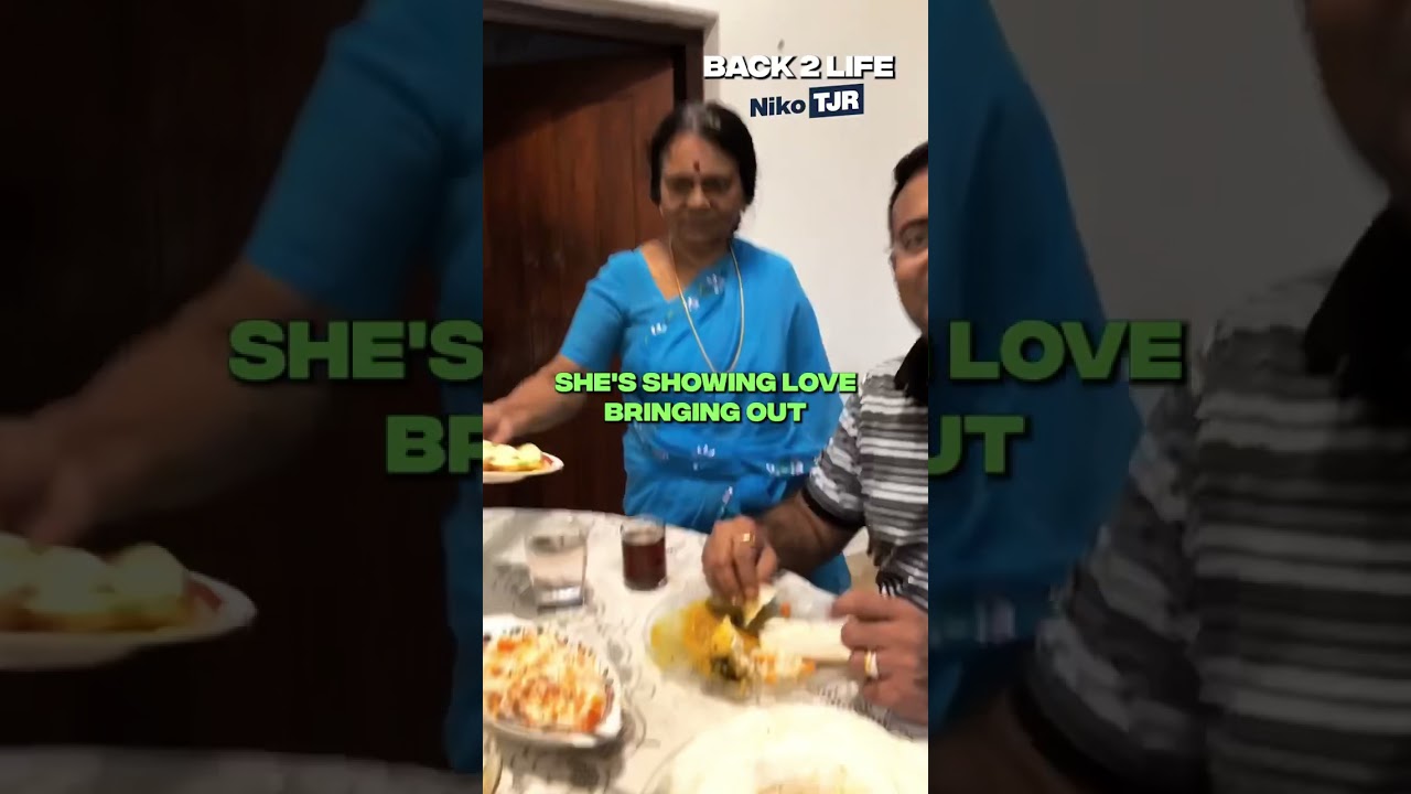 Indian hospitality is #1 🇮🇳 met this guy at the airport then had breakfast at his house!!