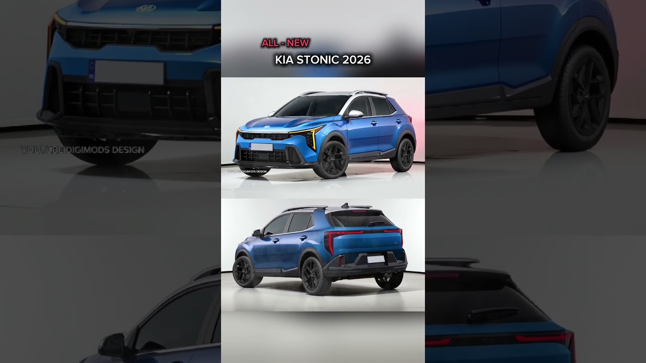 New Kia Stonic 2026 π Redesigned Preview