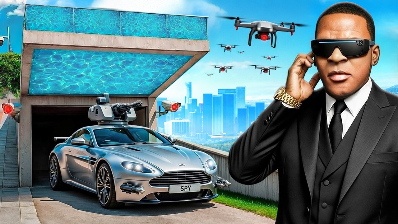 Дом Франклина стал шпионской базой в GTA 5! 🔍