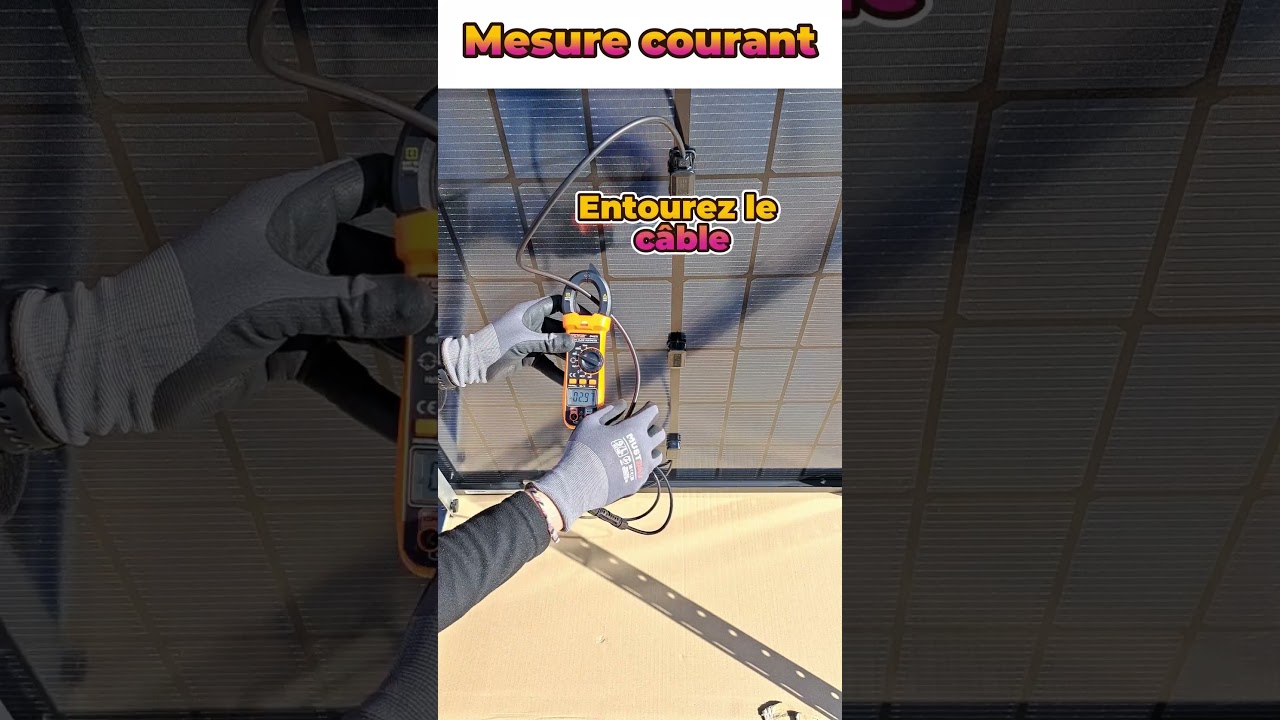 Panneau solaire : Courant de court-circuit anormal ⚡