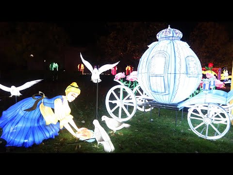 Winter Wonderland. Světelný park Praha Letňany - 2023