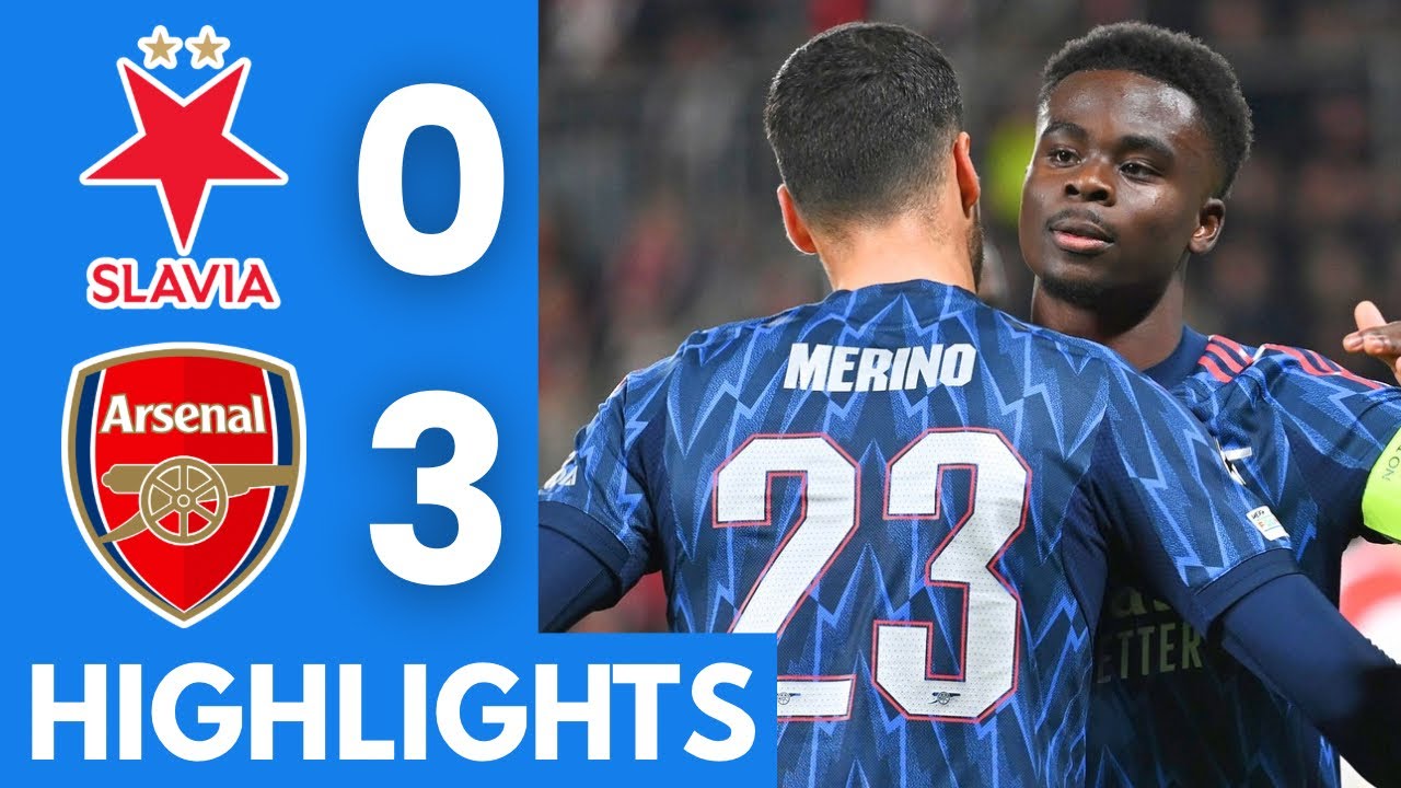 Slavia Prague vs Arsenal (0-3) Highlights | UEFA Champions League 2025/26