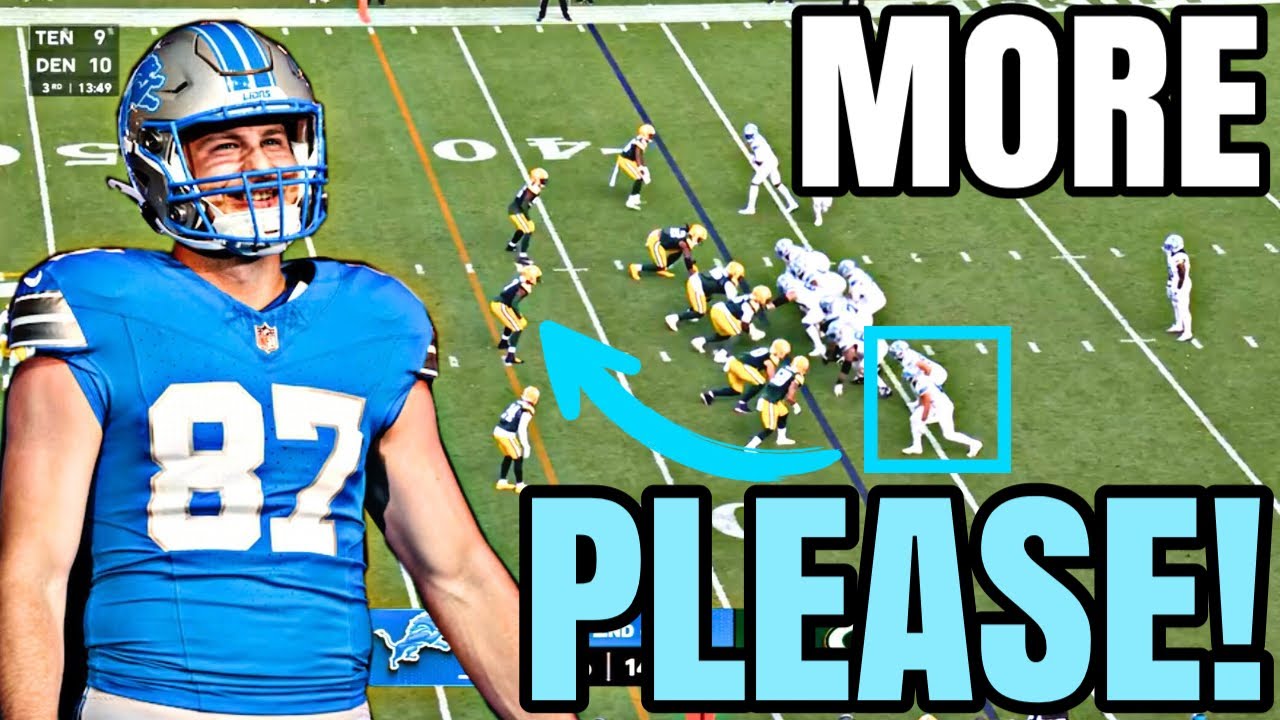 Sam LaPorta's Tape Reveals Huge Potential for the Detroit Lions 🦁