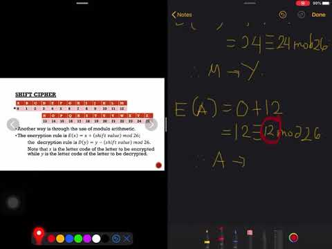 Alternative Method for Shift Cipher (Computation)