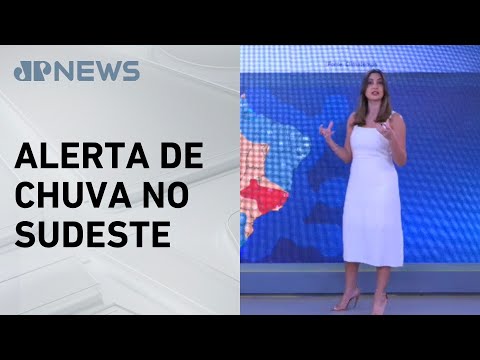 Previsão do Tempo: Frente fria causa chuvas em MG, RJ, ES e São Paulo