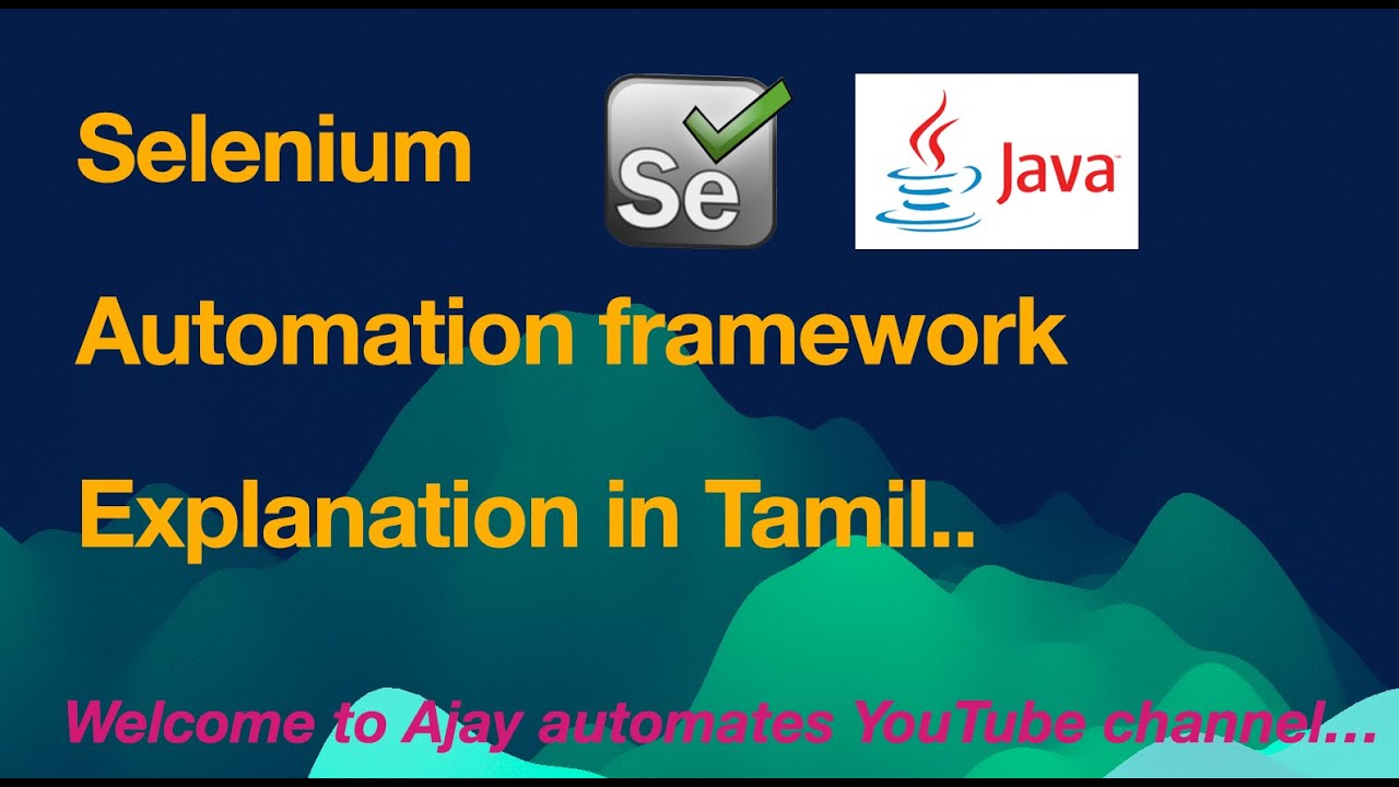 Test Automation Framework Explained in Tamil 🛠️