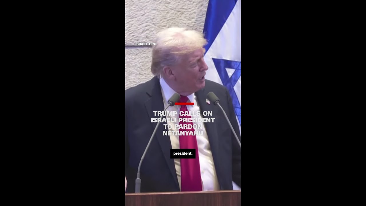 Trump Urges Israeli President to Pardon Netanyahu 🇮🇱