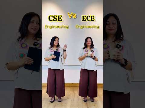 Computer Science Engineering(CSE) vs Electronics andCommunication Engineering (ECE)🎓