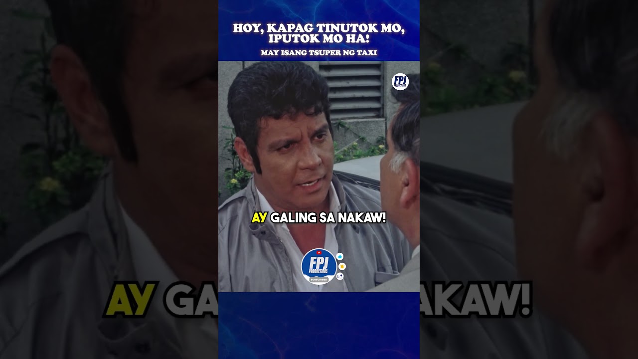 Hoy! Tinutok Mo, Iputok Mo! 🚖 Classic FPJ Action Movie Clip