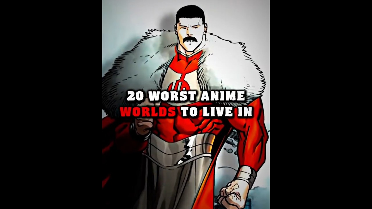 20 worst ANIME WORLDS to live in || #edit #jjk #demonslayer #berserk #anime #onepiece #opm