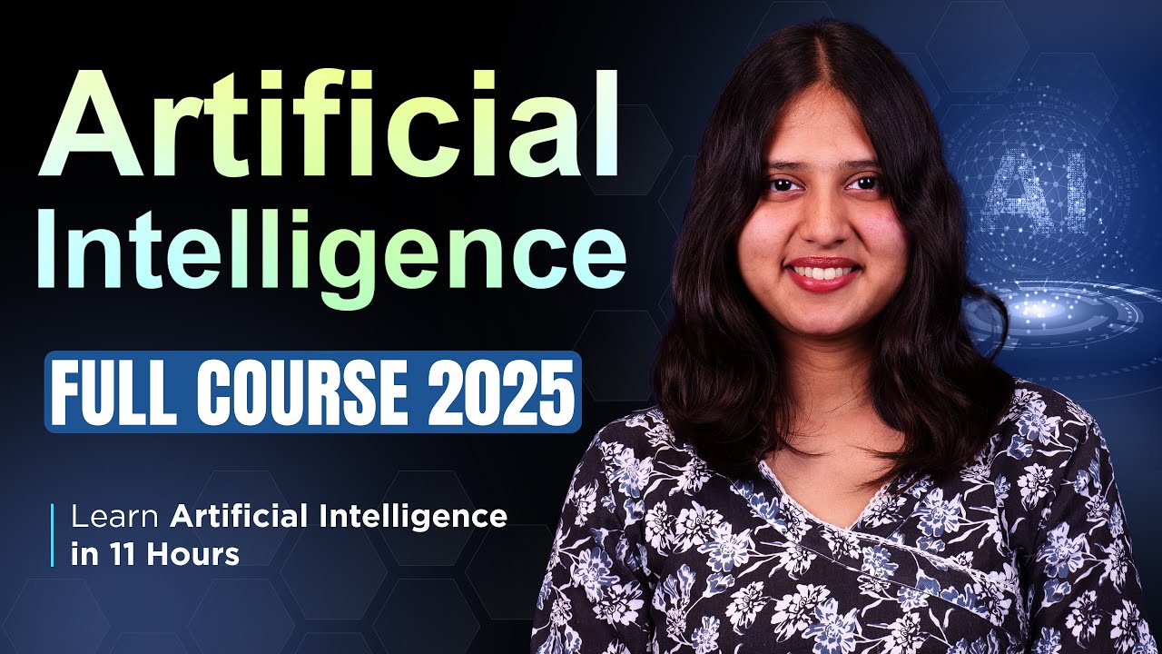 Ultimate AI Full Course 2025 | Free Beginner to Advanced Training by Intellipaat 🤖