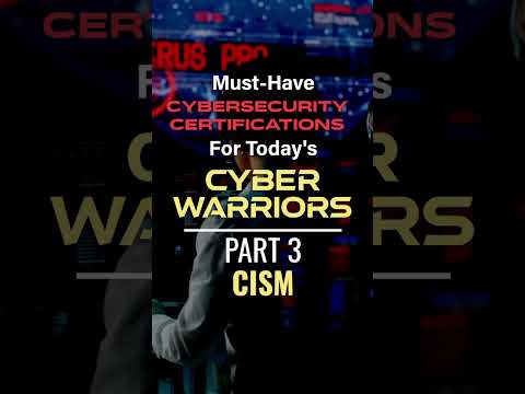 CISM: The Certification for Information Security-Aligned Managerial Skills 🏢🔑