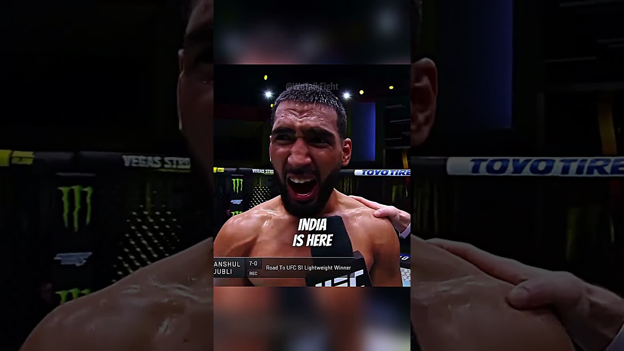 Indian Fighter Anshul Jubli Gets Humiliated in UFC ๐ฎ๐ณ