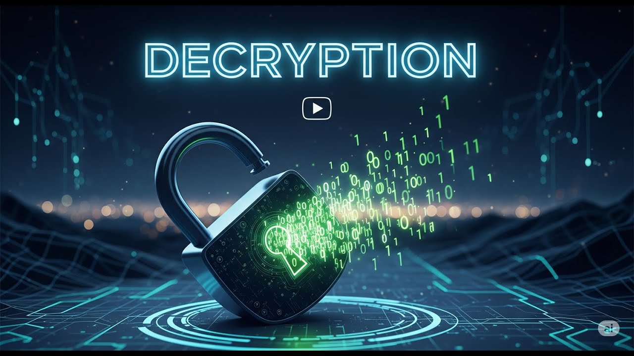 Decryption: Understanding the Conversion of Encrypted Data to Plaintext in Hindi