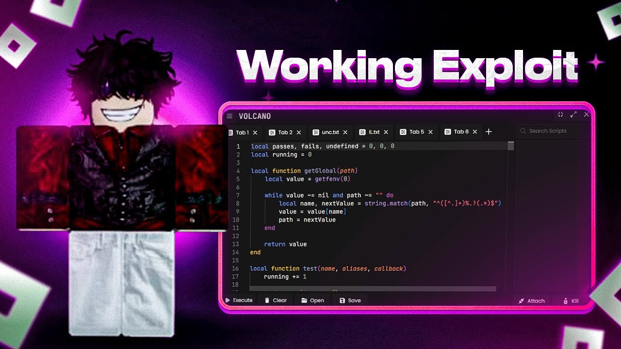 Roblox Volcano Executor Free & No Key 2025 🔥