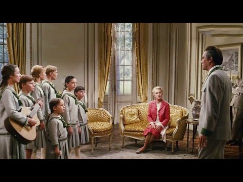 The Sound of Music (1965) with Children & Captain 🎶