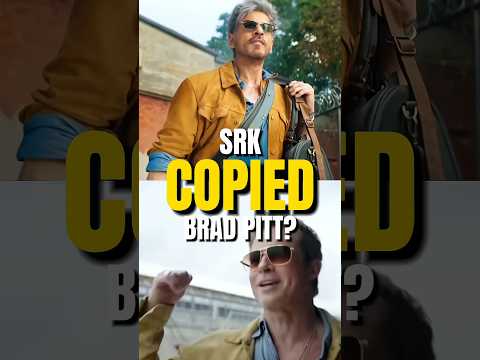 Shahrukh Khan vs Brad Pitt King Look Controversy #shorts